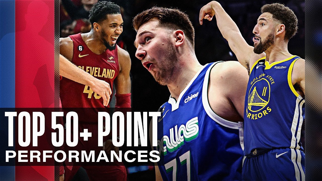 All 50+ point performances from this season