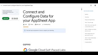 Connect and Configure Data for your AppSheet App | Lab solution #arcade2025 #arcadegooglecloud2025