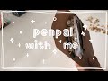 penpal with me || (kinda) vintage aesthetic cafe theme