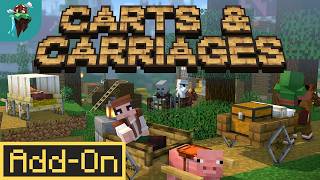 CARTS & CARRIAGES ADDON Lets You Build Real Wagons, Harvest Crops & Sleep on the Road! screenshot 2