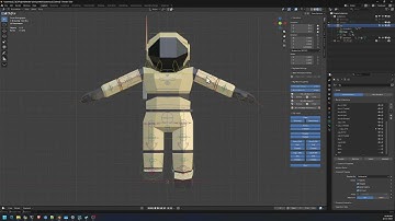 Low Poly Sci-Fi Astronaut - Rigged & Game Ready (PBR)
