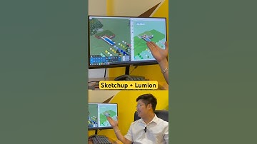Tip Lumion cùng senhouses.com - khởi chạy song song cùng sketchup #lumion #sketchup