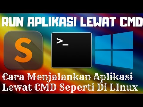 Video: Cara Menjalankan Aplikasi Dari Baris Perintah