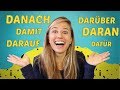 UNDERSTAND the GERMAN DA-WORDS (Damit, daran, darauf, darüber etc)