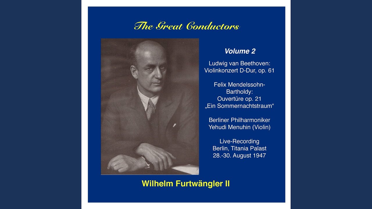 Violin Concerto In D Major Op 61 III Rondo Allegro YouTube