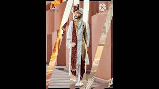 letest men's sherwani designs| groom wedding sherwani designs #shorts #wedding