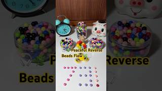 🌿 Peaceful Reverse Beads Flow | Slow Living Visual Therapy 261 - NO. 73 ! #asmrshorts #relaxing
