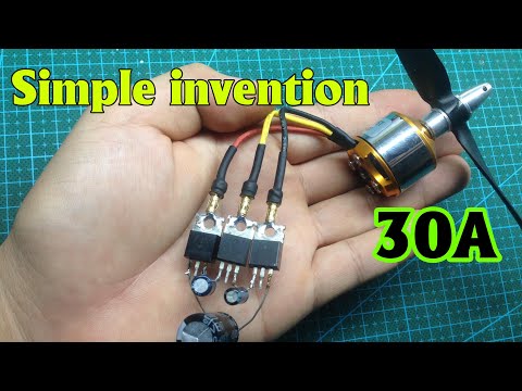 Vídeo: Regulador De Potência PWM Simples DIY