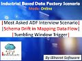 Most Asked ADF Interview Scenario | Schema Drift in Mapping Data Flow &amp; Tumbling Window Trigger #adf