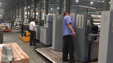flexo printing machine ( servo motor control )