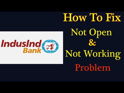 How to Fix IndusInd Bank App Not Working Problem Android & Ios - Not Open Problem Solved