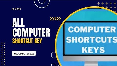 All computer shortcut keys in pashto language|YGCOMPUTER Lab|#viral #youtube #microsoft