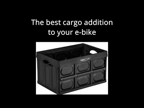 Electric bike Accessories: Adding Cargo Capacity with the Instacrate