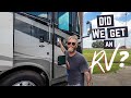 Did We Get an RV???