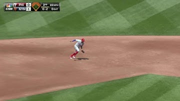 PHI@NYM: Galvis fields a grounder to nab Lagares