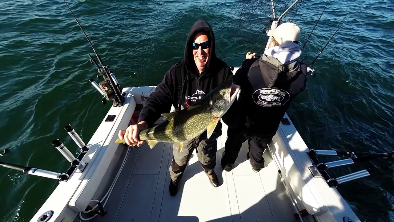 51917 Lake Ontario Salmon Fishing Weekend 6 Day 1