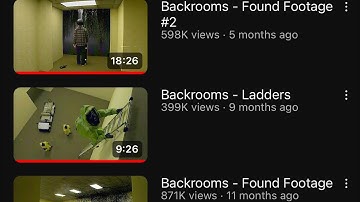 Backrooms FF1/FF2/Ladders All POVS, By Async Research