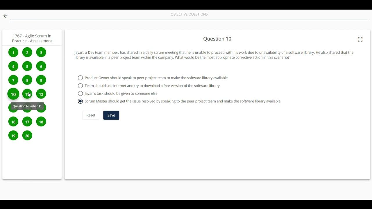 Agile Scrum in practice | Infosys Springboard Assessment Answer - YouTube