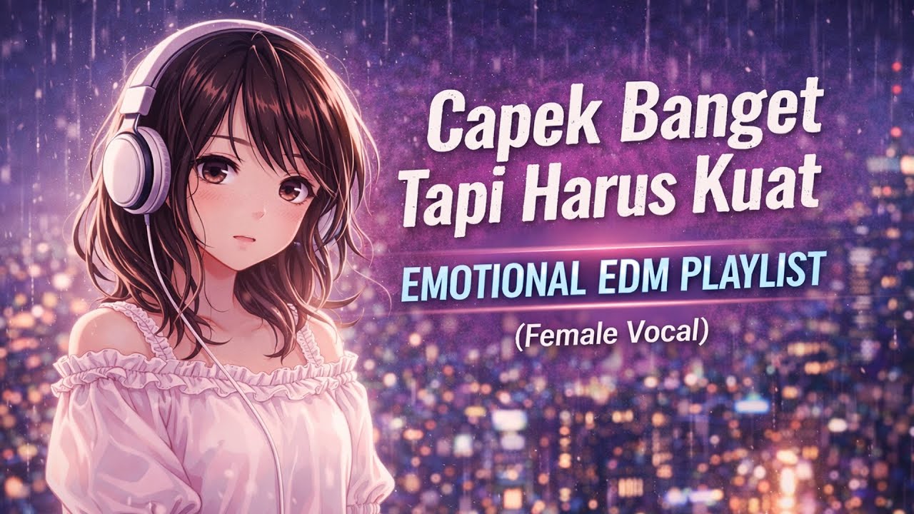 Capek Banget Tapi Harus Kuat | Emotional EDM Playlist (Female Vocal)