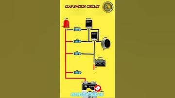 🔊 DIY Clap Switch Circuit | Sound Activated LED using BC547 Transistors 🔊