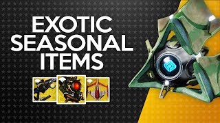 New Exotic Ornaments, Ghosts & Ships - D2 Shadowkeep