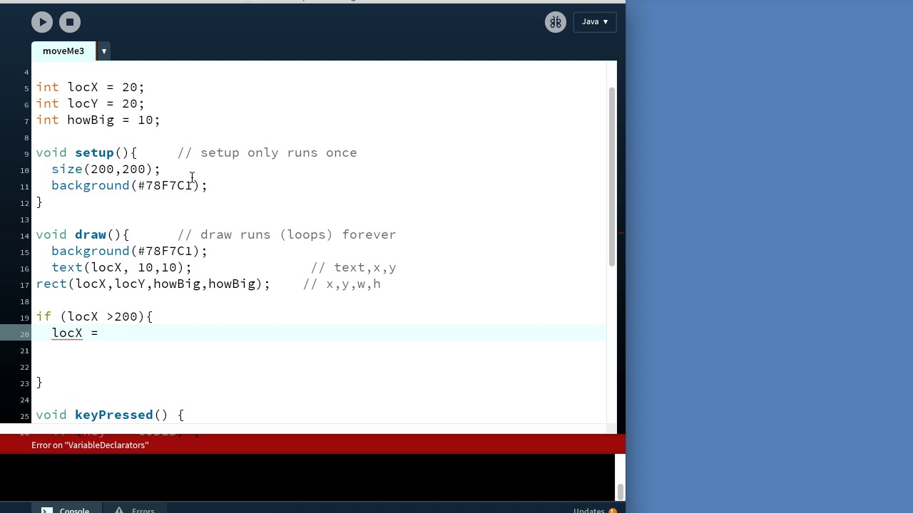 6. Move Me - Processing tutorial (part 3) - YouTube