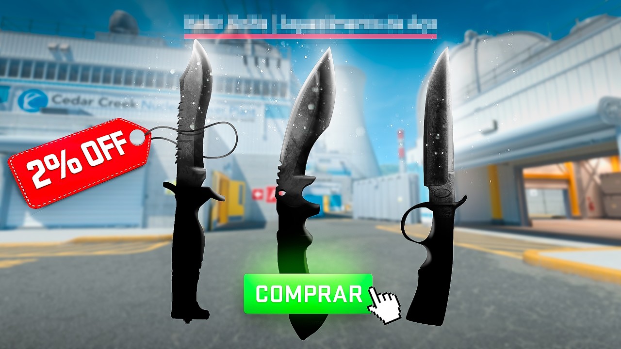 APROVEITE: essas são as facas MAIS BARATAS e CUSTO-BENEFÍCIO do CS2 em 2025 (vale muito a pena)