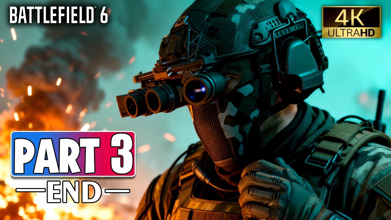 BATTLEFIELD 6 Gameplay 4K 60FPS Ultra Realistic Gaphics - It's all over (No Commentary)