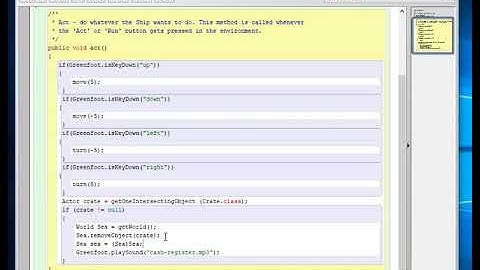 Greenfoot   15 Increase Score on Crate Collection
