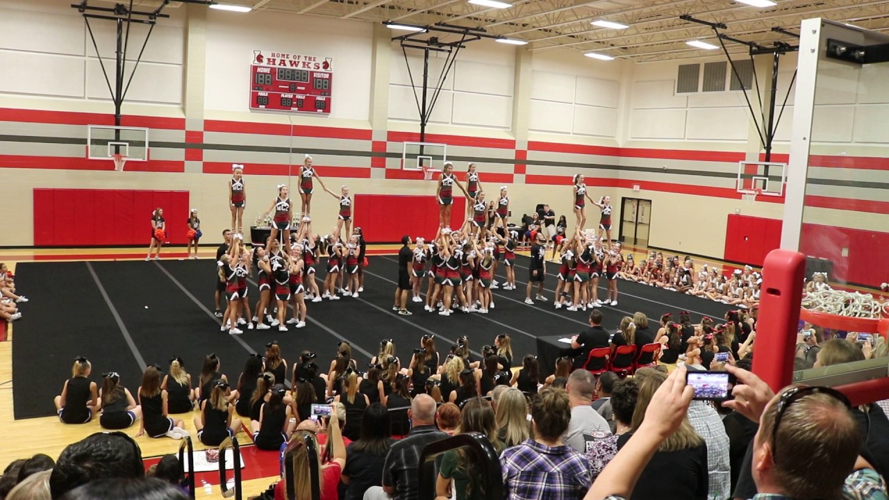 McCullough Junior High 8th Grade Cheer Competition YouTube