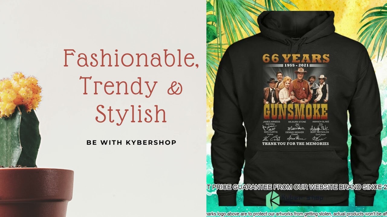 Gunsmoke 66 Years Thank You For The Memories Shirt, Hoodie