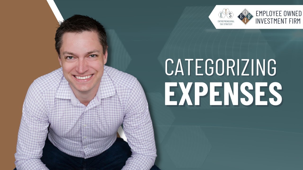 How to Categorize Expenses | Accounting Matters - YouTube