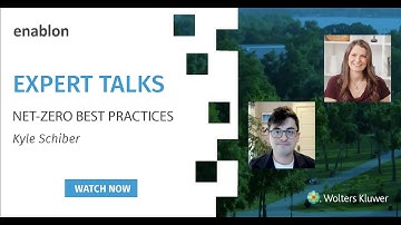 Net Zero Best Practices – Expert Talks – Kyle Schiber