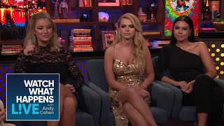 Are Hannah Ferrier And Captain Sandy Good? | #BelowDeckMed | WWHL