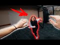 ESCAPING CRAZY GIRLFRIEND (Epic Parkour Chase in Germany) POV