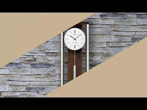 QXH068B Mid century modern pendulum wall clock...~EXCLUSIVE~ at   - YouTube