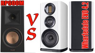 SOUND BATTLE - Klipsch RP600M vs Wharfedale EVO 4.2 As Expected?[Sound Comparison] Marantz PM7000N