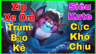 Cách Chơi Và Lên Đồ Zip Xe Ôm Troll Game Mùa 14 Cùng Trang Bị, Bảng Ngọc, Phù Hiệu Funny TV Gaming