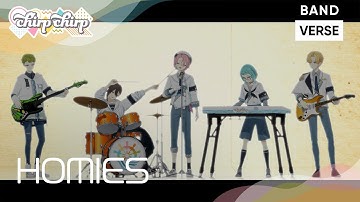 【chirp×chirp】ミュージックアニメ『HOMIES』 歌唱（CV）西山宏太朗／BANDVERSE