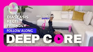 Flatten Your Tummy Safely | Deep Core Exercises | Diastasis Recti Friendly #abworkout #coreworkout
