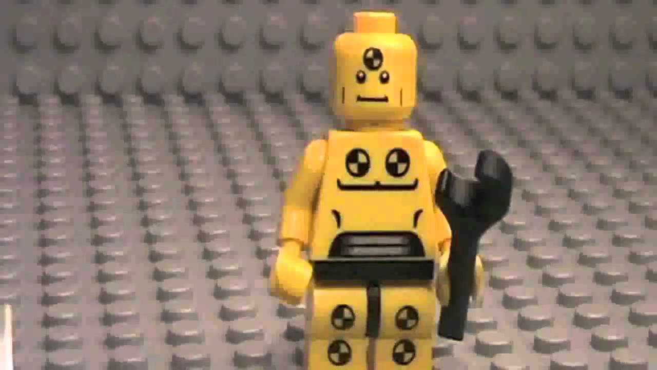 Lego Minifigure Collection Episode 15 Demolition Dummy Youtube