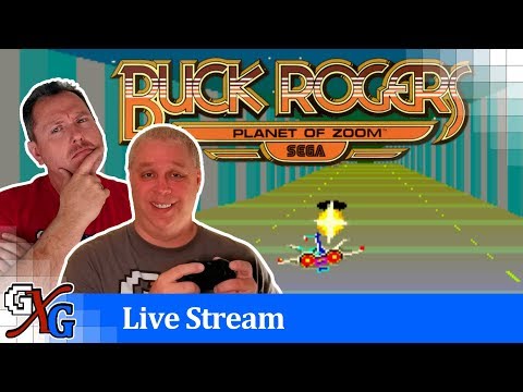 Buck Rogers Planet of Zoom Arcade Game on 3 Different Platforms | GenXGrownUp Live