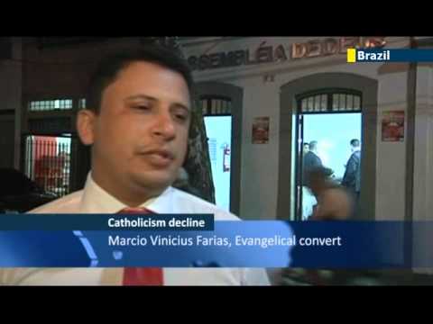 Pope Francis Brazil Visit: Evangelical churches experiencing huge growth in Roman Catholic Brazil