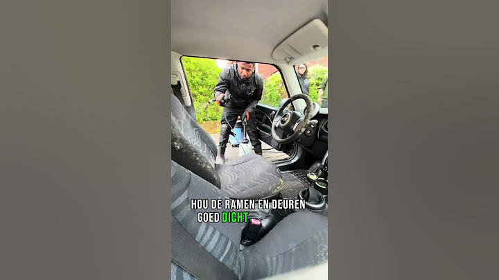 Voorkom schimmel in je auto
