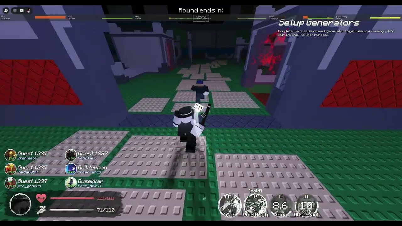 Angry Frenchman killing a server of 6.....actually 5. // forsaken gameplay