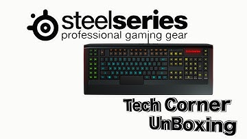 Unboxing - SteelSeries Apex Gaming Keyboard | Gamerspack