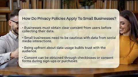 How Do Privacy Policies Apply To Small Businesses? - Everyday-Networking