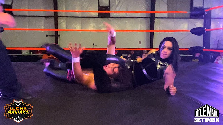 Stephanie Vaquer vs Low Rider (Intergender Wrestling) Lucha Maniaks - Title Match Network