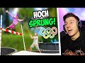 VERRÜCKTE TRAMPOLIN HOCHSPRUNG Challenge