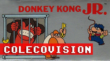 [Longplay] Donkey Kong Jr. (Skill 1-2-3-4) - ColecoVision